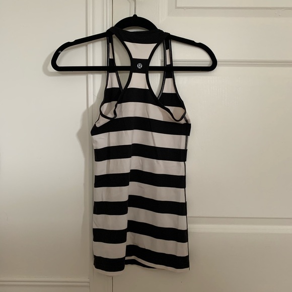 Lululemon Cool Racerback Tank Top - Stripes - Picture 4 of 7